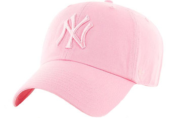 47 Brand New York Yankees MVP Cap B-RGW17GWSNL-RSA, Damskie, czapka z daszkiem, Różowy - 47 Brand