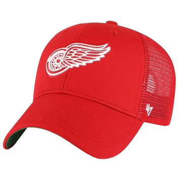 47 Brand NHL Detroit Red Wings Branson Cap H-BRANS05CTP-RDD męska czapka z daszkiem czerwona - 47 Brand