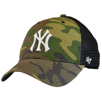 47 Brand Pittsburgh Pirates MLB Branson Cap B-CBRAN17GWP-CMI, męska czapka z daszkiem zielona - 47 Brand