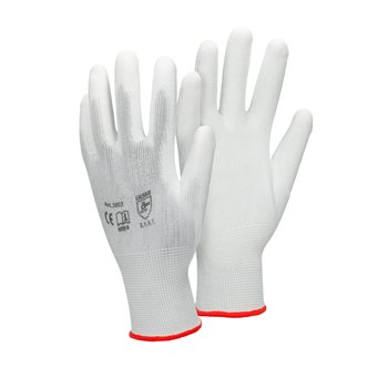 48 par rękawic roboczych z powłoką PU, rozmiar 7-S, oddychające, antypoślizgowe, wytrzymałe, rękawice mechaniczne rękawice montażowe rękawice ochronne rękawice ogrodnicze rękawice - ECD Germany