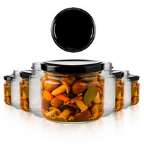 48 szt. Słoiki Na Miód, Dżem, Przetwory, Grzyby Słoik Szklany 330ml + Wieczka Fi 82 Mm + E-BOOK