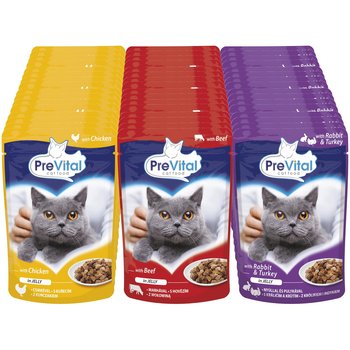 48X PreVital Saszetka 100G galaretka Mix 3 Smaków - PreVital