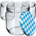 48x Słoik 425ml Słoiki Na Przetwory Zakrętka fi82 - KADAX