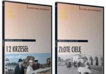 „Złote Cielę” i „12 krzeseł” już dziś na DVD