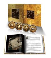 4CD Rush: Rush 50 Limited Edition Deluxe Carrier 4CD Box Rush, Unknown