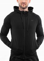 4F bluza męska sportowa z kapturem dresowa rozpinana logo roz. S 4F