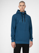 4F, Bluza sportowa dresowa Bluza sportowa z kapturem męska, 4FSS23TSWSM353-32S, Niebieska, rozmiar XL 4F
