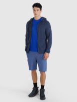4F Bluza trekkingowa Primaloft Active rozpinana z kapturem męska 4FWSS25TFSWM473-22S Czarny Roz. L 4F