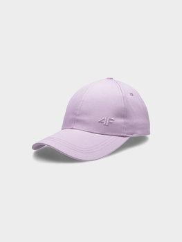 4F, Czapka z daszkiem damska Strapback, 4FSS23ACABF110-52S, Jasny Fiolet, Rozmiar S - 4F