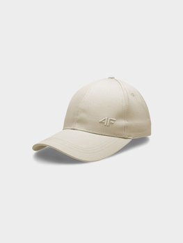 4F, Czapka z daszkiem damska Strapback, 4FSS23ACABF110-83S, Beż, Rozmiar S - 4F