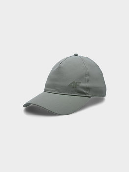 4F, Czapka z daszkiem męska Strapback, 4FSS23ACABM126-44S, Oliwkowy, Rozmiar M (56321357 ) - 4F