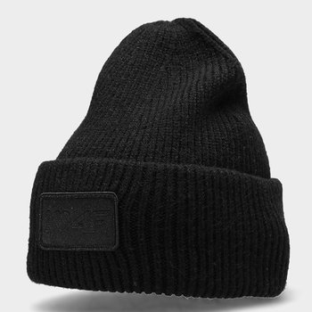 4F, Czapka zimowa, HJZ22-JCAD003 21S, czarny, one size - 4F