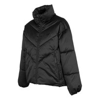 4F Damska Kurtka Pikowana H4Z22 (S (52-55 Cm) / Czarny) 4F