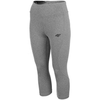 4F Damskie Legginsy 3/4 H4Z22 SPDF350 (M / Siwe) - 4F