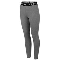 4F Damskie Legginsy Z Logo (M / Szary) 4F