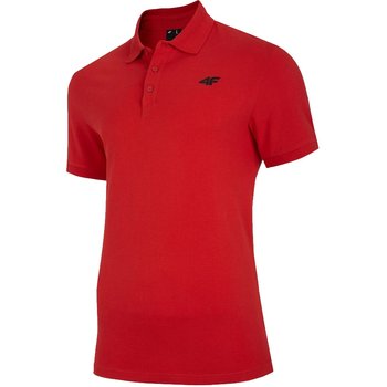 4F, Koszulka męska, NOSH4-TSM008 62S, czerwony, rozmiar XL - 4F