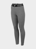 4F, Legginsy treningowe damskie, H4Z22-SPDF351, Szary, Rozmiar XS (42913672 ) - 4F