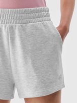 4F Spodenki damskie dresowe szorty 4FWMM00TSHOF542-27M Szary Roz. S