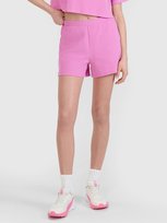 4F Spodenki dresowe z waflowej dzianiny damskie 4FWSS25TSHOF531-54S Różowy Roz. XL 4F