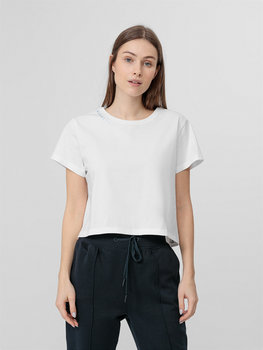 4F, T-shirt damski, TSD043, biały, rozmiar S - 4F