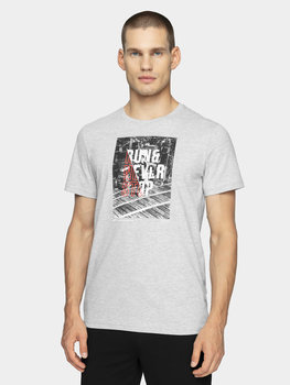 4F, T-shirt męski, H4Z20-TSM023 27M, rozmiar L - 4F