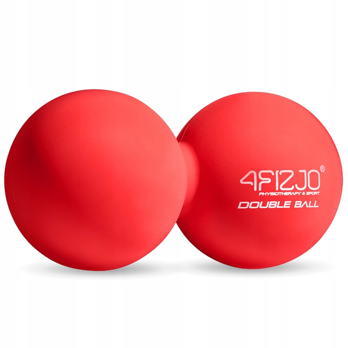 4FIZJO, Podwójna piłeczka do masażu, Double lacrosseball, czerwona