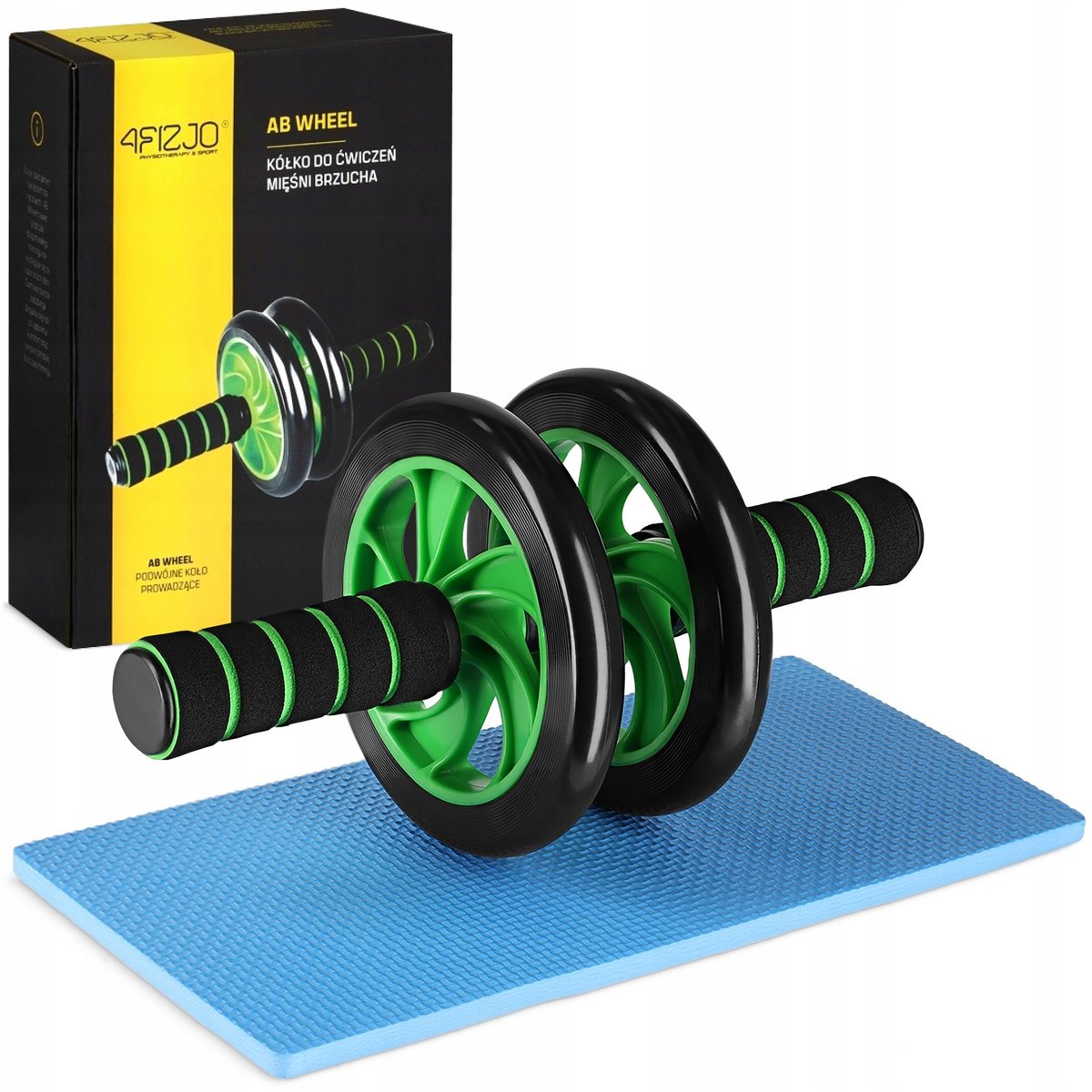 4Fizjo Roller Kółko Do Ćwiczeń Mięśni Brzucha Koło-Zdjęcie-0