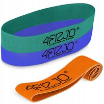4Fizjo, zestaw gum do ćwiczeń, Flex Band, 3 szt.