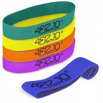 4Fizjo, zestaw gum do ćwiczeń, Flex Band, 5 szt.