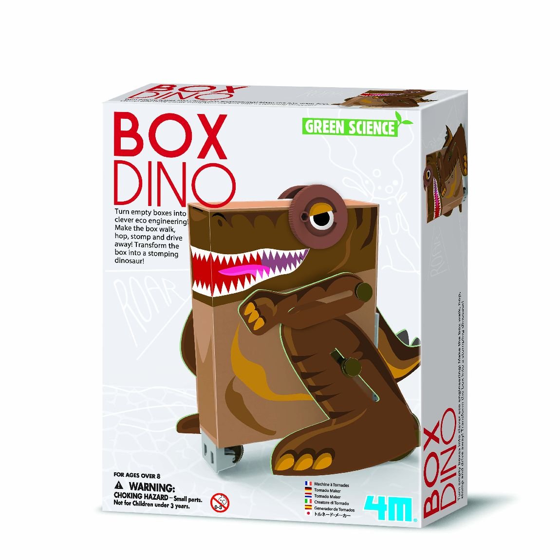 4M, pudełkowy Dinozaur