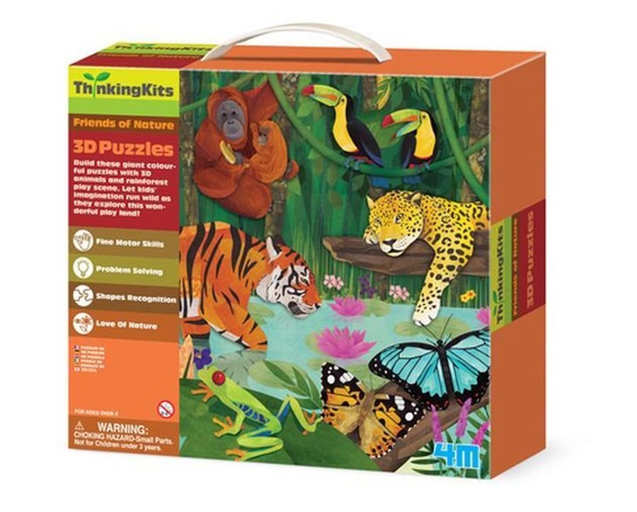4M, puzzle 3D Dżungla