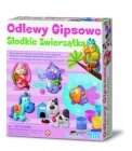 4M, zestaw kreatywny Odlewy gipsowe Słodkie zwierzaki