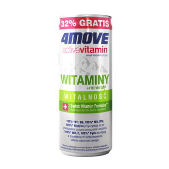 4MOVE Active Vitamin Witaminy + Minerały 330 ml - 4MOVE