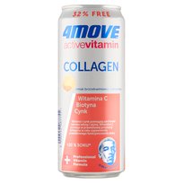 4MoveActive Vitamin Collagen Gazowany napój smak brzoskwiniowo-cytrusowy 330 ml 4MOVE