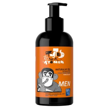 4ORGANIC Men Nawilżający żel do mycia 3w1 TYTUS ROMEK I A'TOMEK, 200ml - 4Organic