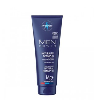 4Organic, Men Power, Naturalny przeciwłupieżowy szampon do włosów, 250 ml - 4Organic