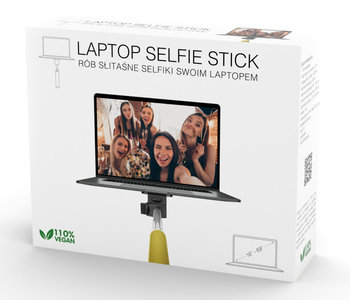 4Prank - Zabawne Pudełko Prezentowe - Laptop Selfie Stick - Śmieszny Prezent - Gadżet - 4Prank