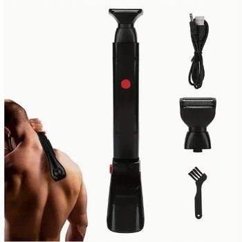 4W1 Golarka Elektryczna Maszynka Do Golenia Pleców i Ciała Trymer Ładowna
