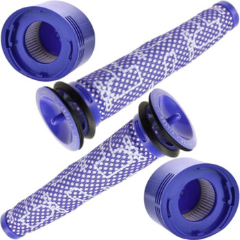 4x Filtry do odkurzacza Dyson V7 V8  Car + Boat / Absolute  / Animal / Allergy / Fluffy / Motorhead / Absolute Exclusive /SV11- Reptila - Reptila