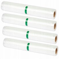 4x FOLIA Rolki DO ZGRZEWARKI żywności 20x300CM do pakowarek SILVERCREST