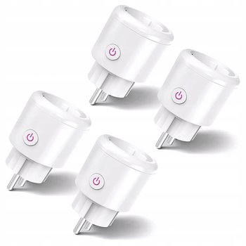 4X Gniazdko Smart Wifi Tuya 16A Z Watomierzem Timer Zdalne Sterowanie Alexa - Inny producent