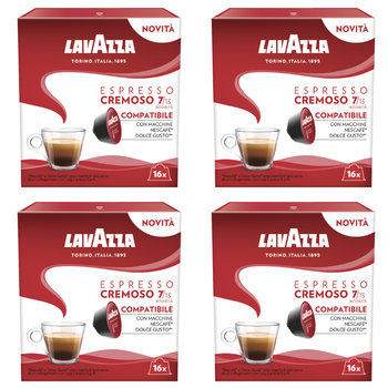 4x Kapsułki do ekspresu LAVAZZA DOLCE GUSTO ESPRESSO CREMOSO 16 szt. - Lavazza