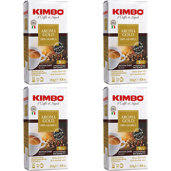4x Kawa mielona KIMBO Aroma Gold 250 g - Kimbo
