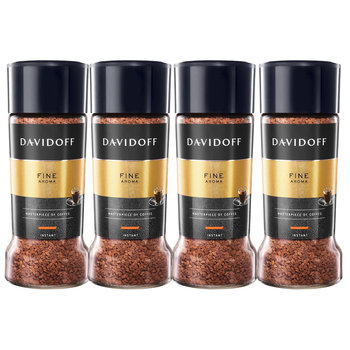 4x Kawa rozpuszczalna DAVIDOFF Fine Aroma 100 g - Davidoff