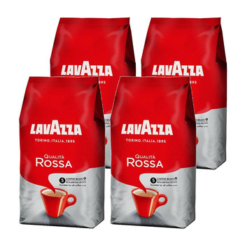 4x Kawa ziarnista LAVAZZA Qualita Rossa 1 kg - Lavazza