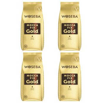 4x Kawa ziarnista WOSEBA Mocca Fix Gold 1 kg - Woseba