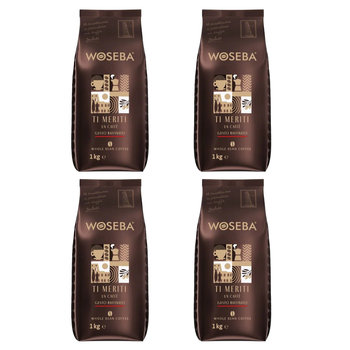 4x Kawa ziarnista WOSEBA Ti Meriti Un Caffè Gusto Raffinato 1 kg - Woseba