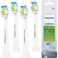 4x Końcówki wybielające Philips Sonicare W2 Optimal White HX6064/10 białe