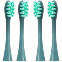 4x końcówki ZIELONE do szczoteczki sonicznej Oclean SE / X / X PRO / X PRO Elite / X PRO Digital / X10 / One / Air / Z / F1 / FLOW / Endurance - Reptila