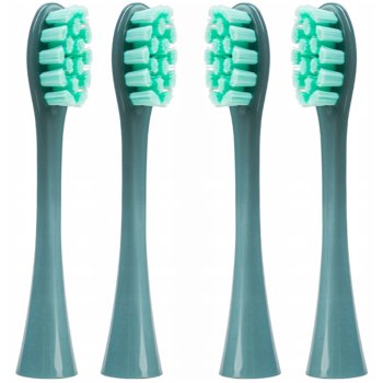 4x końcówki ZIELONE do szczoteczki sonicznej Oclean SE / X / X PRO / X PRO Elite / X PRO Digital / X10 / One / Air / Z / F1 / FLOW / Endurance - Reptila - Reptila
